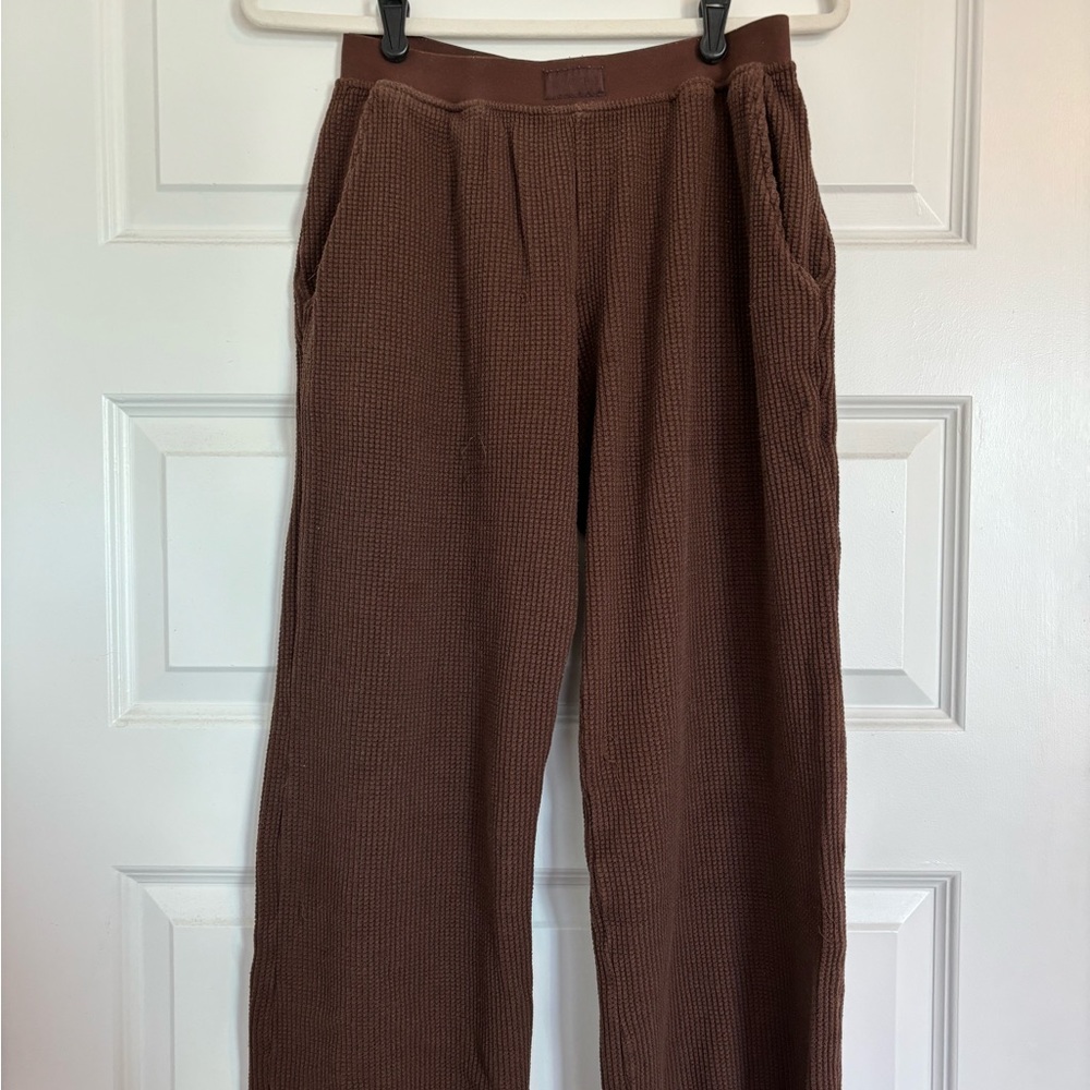 Set Active Waffle Knit Lounge Pants Coco